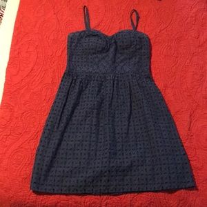 Casual blue dress